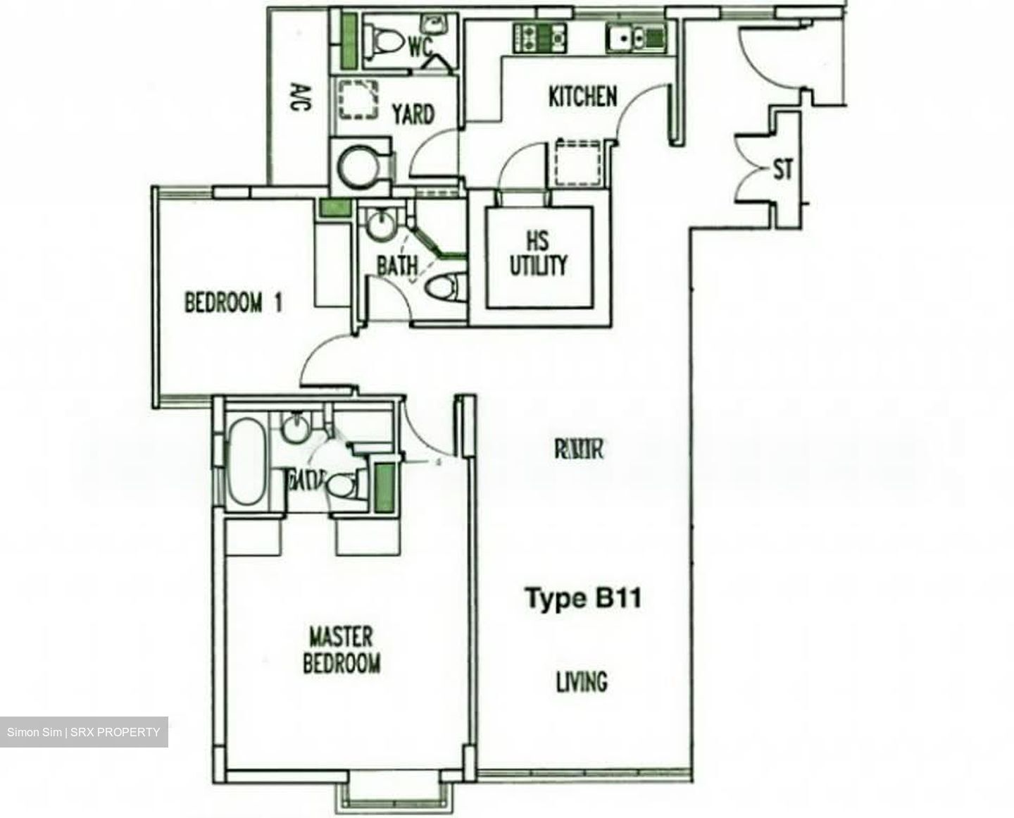 The Waterina (D14), Apartment #553312761